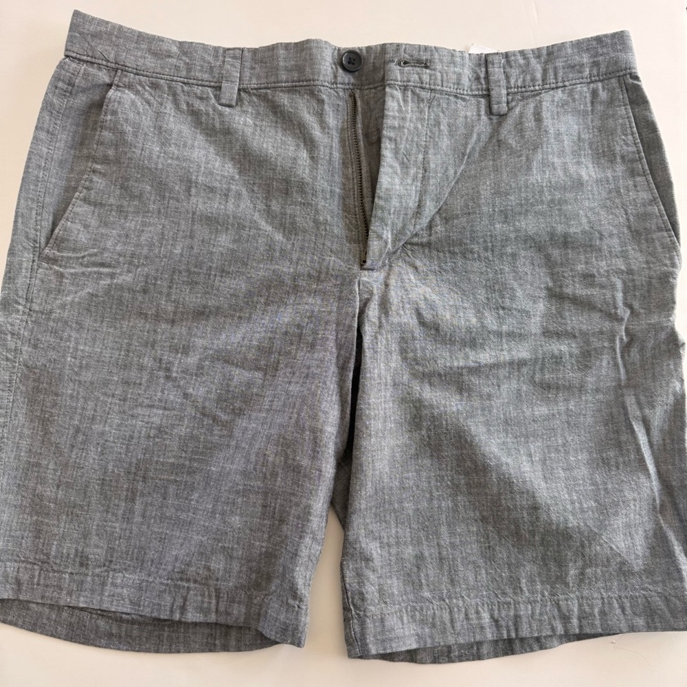 Men's Chambray Casual Shorts